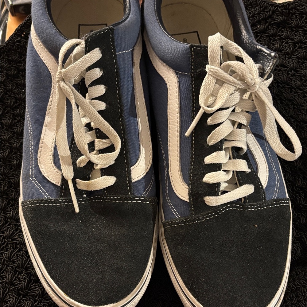 Vans Blue leather tip Men's Sneakers 10